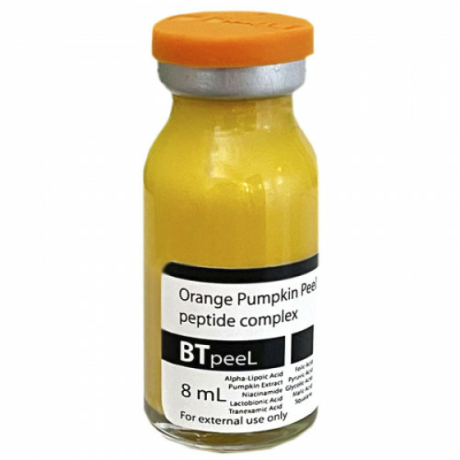 BTpeel Orange Pumpkin Peel Пилинг оранжевый с лактобионовой, альфалипоевой и транексамовой кислотой, экстрактом тыквы и пептидным комплексом