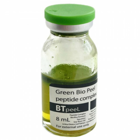 BTpeel Green Bio Peel Пилинг зеленый биоревитализант с пептидами, лактобионовой кислотой и экстрактом крапивы (двухфазный)